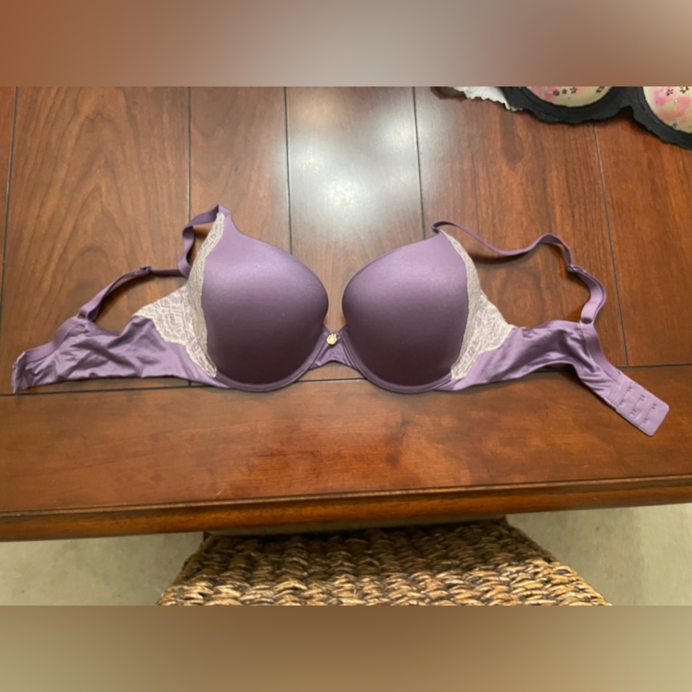 Victoria's Secret Purple showstopper Lined Demi Bra